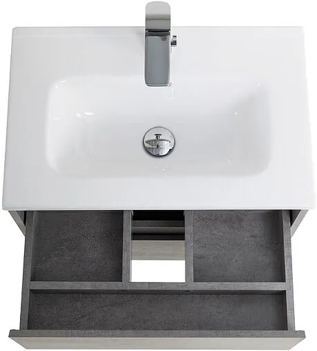 Тумба под умывальник подвесная BelBagno KRAFT 39 70 Cemento Grigio KRAFT 39-700/390-2C-SO-CG Тумба под умывальник подвесная BelBagno KRAFT 39 70 Cemento Grigio KRAFT 39-700/390-2C-SO-CG
