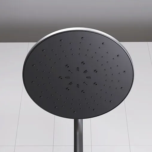 Душевая система с термостатом для ванны Dorff Futura чёрный матовый D0710522