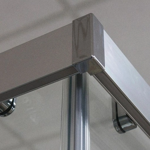 Душевое ограждение 1100x1100мм прозрачное стекло Roltechnik Exclusive Line ECS2L+ECS2P/1100*1100 560-110000L-00-02+560-110000P-00-02