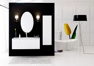 Шкаф-пенал подвесной Clarberg Elegance 40 R белый EL.05.04/R Шкаф-пенал подвесной Clarberg Elegance 40 R белый EL.05.04/R, 2