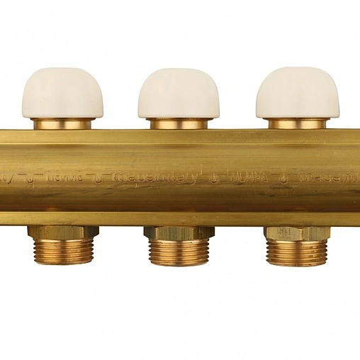 Группа коллекторная с расходомерами 4 отвода 1"в/в x ¾"ек Tiemme 3870005