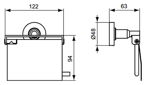 Держатель туалетной бумаги Ideal Standard IOM хром A9127AA