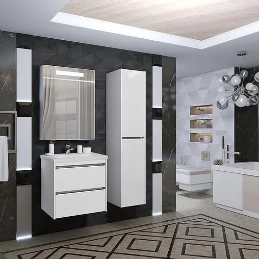 Тумба под умывальник подвесная Opadiris Фреш 60 белый 00-00007085