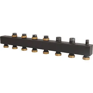 Коллектор распределительный 6 контуров 1½&quot;н x 1½&quot;нг Rommer Compact RDG-0017-004046, 1