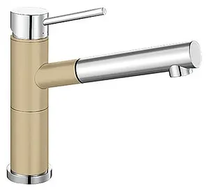 Смеситель для кухни с выдвижным изливом Blanco Alta-S Compact шампань 515329 Смеситель для кухни с выдвижным изливом Blanco Alta-S Compact шампань 515329, 1