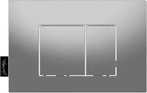 Клавиша смыва для унитаза Jacob Delafon E38065-CP хром глянцевый Клавиша смыва для унитаза Jacob Delafon E38065-CP хром глянцевый, 1