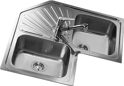 Мойка кухонная Teka Angular 2B нержавеющая сталь полированная 10118005