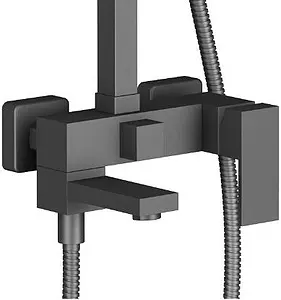 Душевая система со смесителем для ванны Timo Selene чёрный матовый SX-2013/03 Душевая система со смесителем для ванны Timo Selene чёрный матовый SX-2013/03, 5