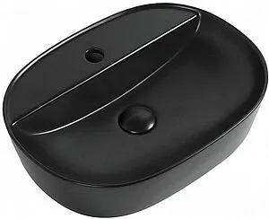 Раковина Aquanet Lake 50 черный матовый LAKE-2-MB Раковина Aquanet Lake 50 черный матовый LAKE-2-MB, 1