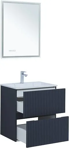 Тумба-умывальник Aquanet Джейн 60 маренго 00313300+