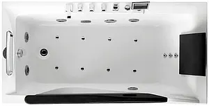 Ванна акриловая с гидромассажем Gemy 181x92 L G9055 O L Ванна акриловая с гидромассажем Gemy 181x92 L G9055 O L, 3