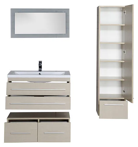 Шкаф-пенал подвесной Aquanet Нота 40 R светлый дуб 00158884 Шкаф-пенал подвесной Aquanet Нота 40 R светлый дуб 00158884