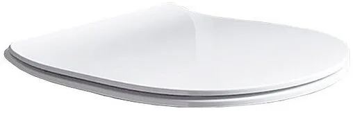 Крышка-сиденье для унитаза с микролифтом Kerasan Flo Slim белый матовый 319130