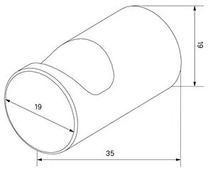 Крючок 2шт IDDIS Petite белый матовый/золото PET2SY1i41 Крючок 2шт IDDIS Petite белый матовый/золото PET2SY1i41, 2