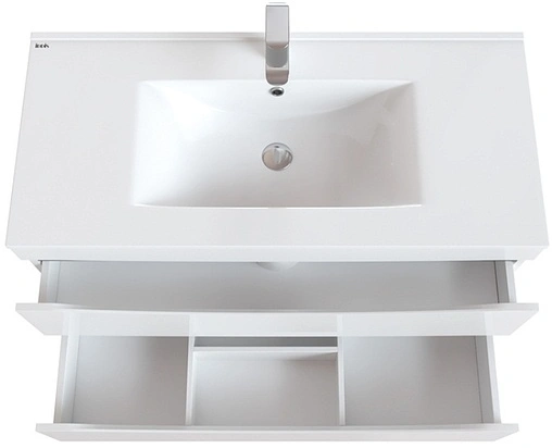 Тумба под умывальник подвесная IDDIS Cloud 100 белый CLO10W1i95