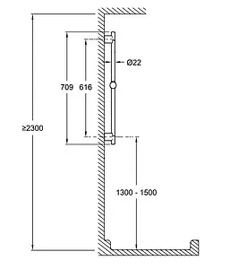 Душевая стойка Jacob Delafon Awaken хром E99898RU-CP Душевая стойка Jacob Delafon Awaken хром E99898RU-CP, 2