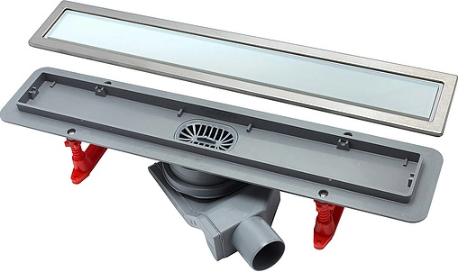 Лоток душевой Set 300мм h=52мм 0.8л/сек Pestan Confluo Premium White Glass Line 300 13000280 Лоток душевой Set 300мм h=52мм 0.8л/сек Pestan Confluo Premium White Glass Line 300 13000280