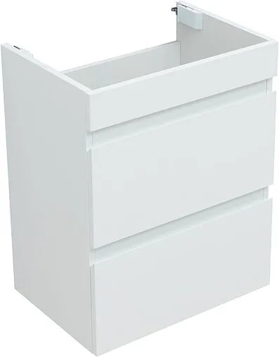 Тумба под умывальник подвесная Aquanet Нота New 50 белый глянец 00335416