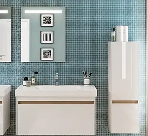 Шкаф-пенал подвесной Kerama Marazzi Buongiorno 36 белый BGN.120.2\WHT Шкаф-пенал подвесной Kerama Marazzi Buongiorno 36 белый BGN.120.2\WHT, 3