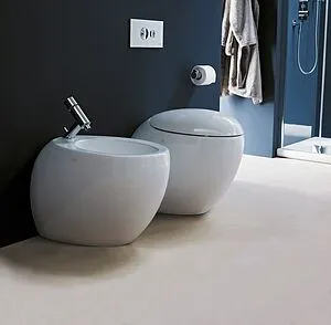 Биде напольное Laufen Alessi One c покрытием LCC белый 8.3297.1.400.304.1 Биде напольное Laufen Alessi One c покрытием LCC белый 8.3297.1.400.304.1, 5