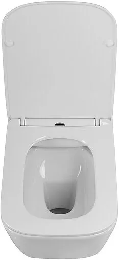 Унитаз подвесной безободковый BelBagno Due белый BB7107CHR/SC Унитаз подвесной безободковый BelBagno Due белый BB7107CHR/SC