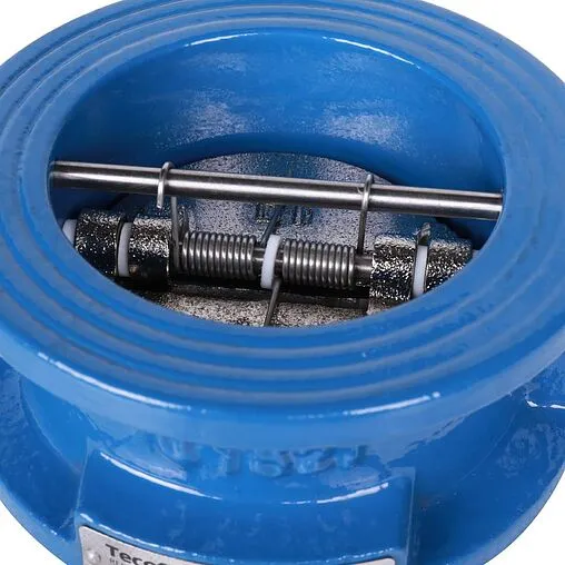 Клапан обратный поворотный двустворчатый межфланцевый Ду80 Ру16 Tecofi CB3448N-EP0080