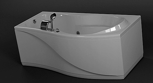 Ванна акриловая Aquanet Borneo 170x90 R 00203910