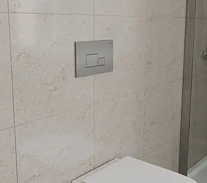 Клавиша смыва для унитаза D&K Quadro DB1519002 хром матовый, 3