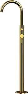Смеситель для ванны напольный WHITECROSS Y gold золото Y1233GL Смеситель для ванны напольный WHITECROSS Y gold золото Y1233GL, 3