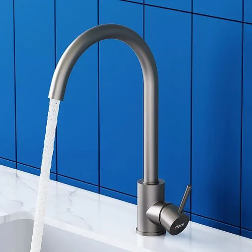 Смеситель для кухни Dorff Logic нержавеющая сталь D3000000