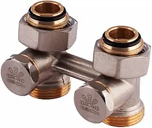 Узел нижнего подключения радиатора прямой ¾"ек x ¾"ек Gekon GK 7423 Узел нижнего подключения радиатора прямой ¾"ек x ¾"ек Gekon GK 7423, 1