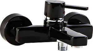 Смеситель для ванны Kludi Zenta чёрный/хром 386708675 Смеситель для ванны Kludi Zenta чёрный/хром 386708675, 3