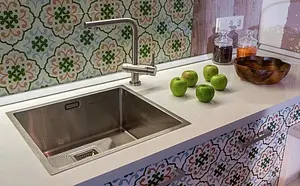 Смеситель для кухни с подключением к фильтру Omoikiri Nagano-BN нержавеющая сталь 4994011, 3