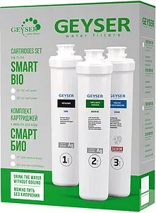 Комплект сменных картриджей Гейзер Смарт Био 50103, 1