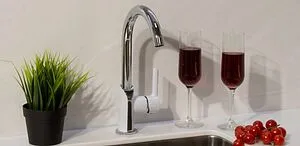 Смеситель для кухни Osgard Ionic White хром/белый 92073, 3