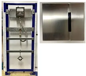 Инсталляция для писсуара с электроникой Aquanika 10.711.450.820.10, 3