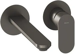 Смеситель для раковины из стены Ravak Eleganta графит X070329 Смеситель для раковины из стены Ravak Eleganta графит X070329, 1