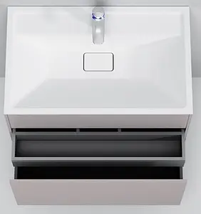 Тумба под умывальник подвесная Am.Pm Inspire 2.0 80 элегантный серый M50AFHX0803EGM Тумба под умывальник подвесная Am.Pm Inspire 2.0 80 элегантный серый M50AFHX0803EGM, 5