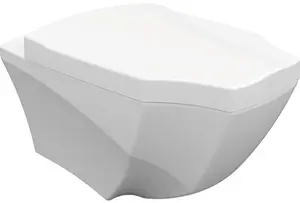 Унитаз подвесной с функцией биде Bien Fracture белый FRKA056GMVP1W3000, 1