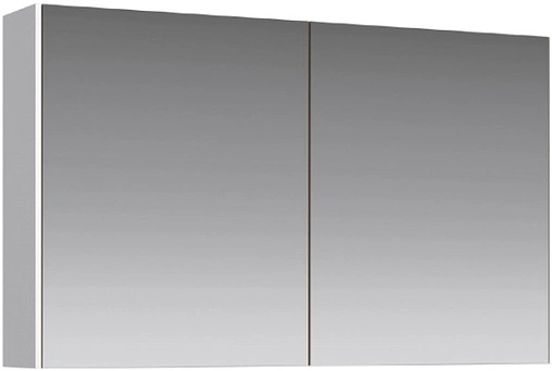 Шкаф-зеркало Aqwella Mobi 100 белый MOB0410+MOB0717W