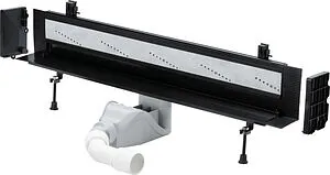 Лоток душевой встраиваемый в стену 300-1200мм h=90мм 0.75л/сек Viega Advantix Vario 4967.10 736552, 1