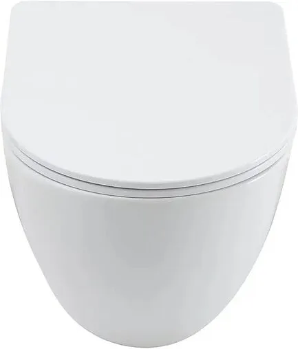 Унитаз подвесной безободковый Aquanet EcoVortex Tornado белый 00348039