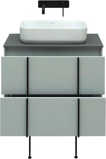 Тумба под умывальник подвесная Allen Brau Reality 70 папирус 1.32004.PWM