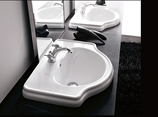 Раковина Kerasan Retro 62 белый 103001*1