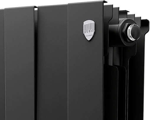 Радиатор биметаллический 12 секций Royal Thermo PianoForte 300 Noir Sable RTPNS30012 Радиатор биметаллический 12 секций Royal Thermo PianoForte 300 Noir Sable RTPNS30012
