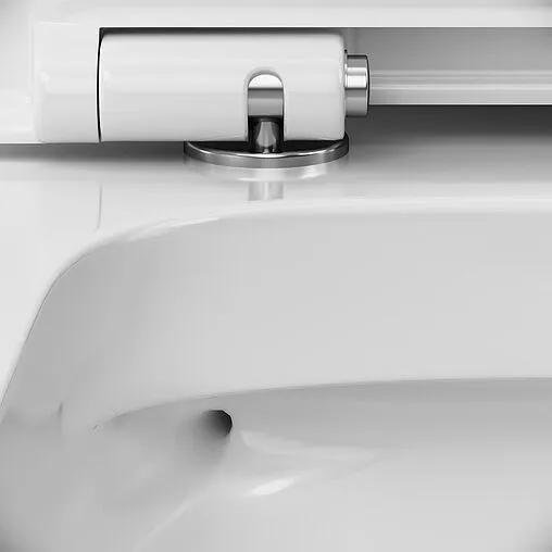 Унитаз-компакт безободковый Am.Pm Gem FlashClean белый C908601SC