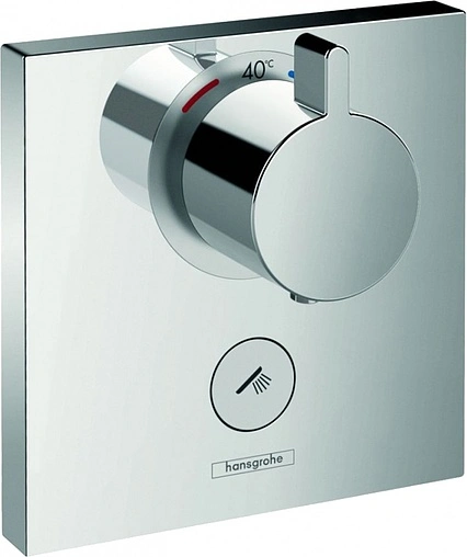 Термостат с отдельным выводом для ручного душа Hansgrohe ShowerSelect Highflow хром 15761000