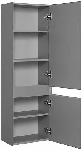 Шкаф-пенал подвесной Aquaton Форес 40 туманный серый 1A278603FR4D0