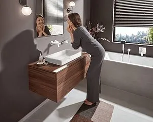 Смеситель для ванны скрытого монтажа Hansgrohe Vivenis белый матовый 75415700 Смеситель для ванны скрытого монтажа Hansgrohe Vivenis белый матовый 75415700, 3