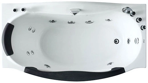 Ванна акриловая с гидромассажем Gemy 171x92 R G9072 B R